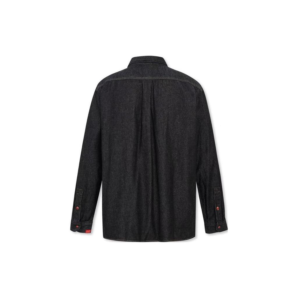 Levis Solid Color Vintage Denim Long Sleeve Shirt Men Shirts Dark-Denim A7371-0000