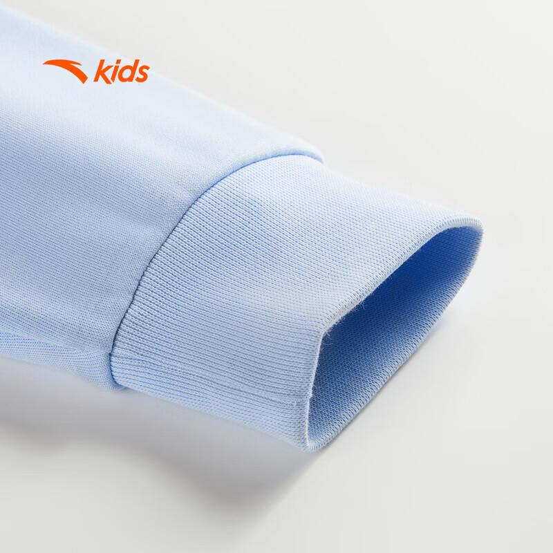 ANTA Kids Winter Fleece-Lined Crewneck Sweatshirt
