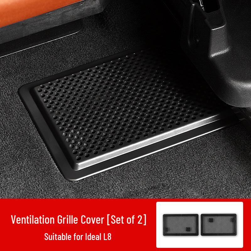 

Under-Seat Air Vent Dustproof Mesh Cover for Ideal L7 L8 L9 - Heat Dissipation Car Interior Accessory