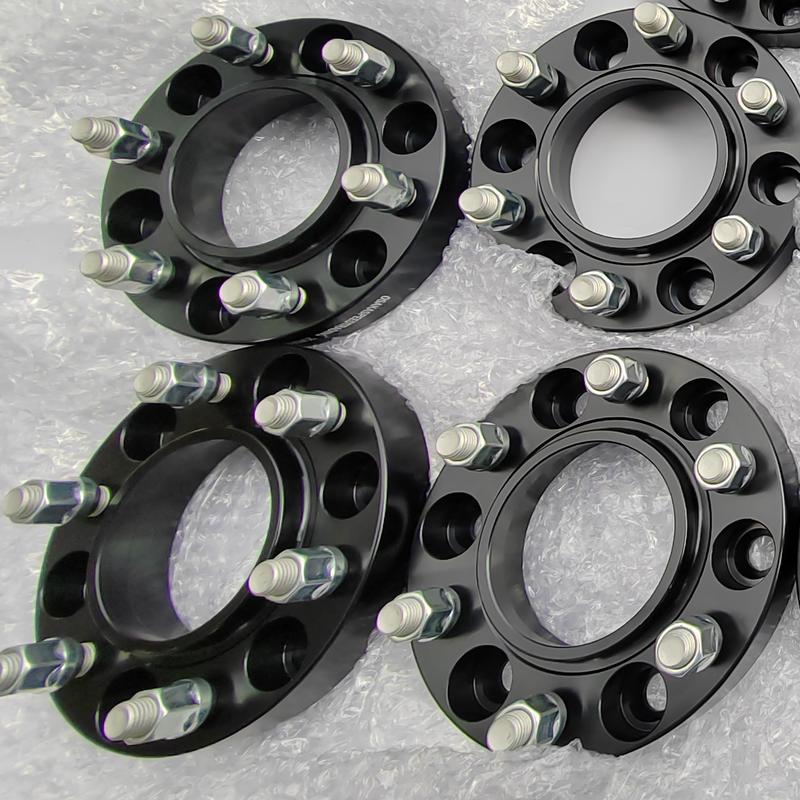 2PCS 20|25mm PCD 6X114.3 6*4.5" 67.1mm 2.64" Car Hub Centric Aluminum Wheel Spacer wedges Adapter FOR DODGE Mazda Hyundai