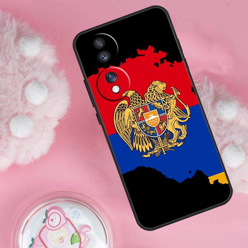 Armenia Armenian Flag Case For Honor Magic 6 5 7 Lite Honor 200 Pro 50 70 90 Lite X9b X9a X8b X8a X8 X9 X9c Cover