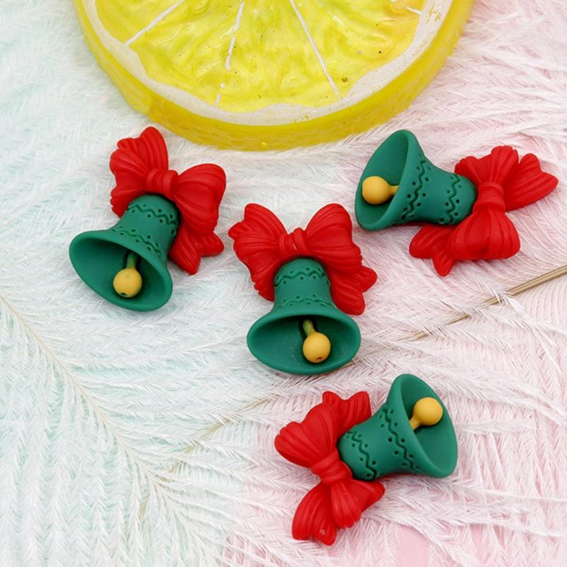 Nail Charms For Acrylic Nails Kawaii Christmas Nail Charms Resin Christmas Trees Jingle Bells Reindeer Gloves Santa