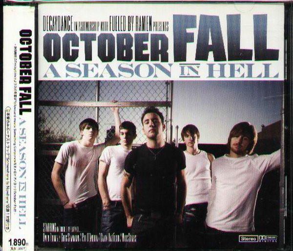 

CD OCTOBER FALL - A Season In Hell BIGMJ0054 BigMouth JPN 2006 Japan Obi Rock Used