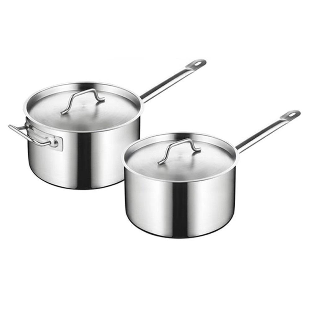 Stainless Steel Cooking Pot Practical Milk Pot New Sauce Pan  Kitchen Supplies