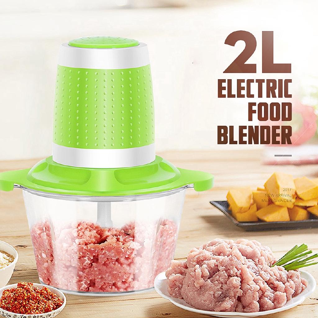 Multifunction Electric Chopper Meat Grinder 2L Food Vegetable-Blender Stuffing Mincer 220V