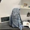 Džínový batoh Studentský školní batoh Dámský cestovní batoh