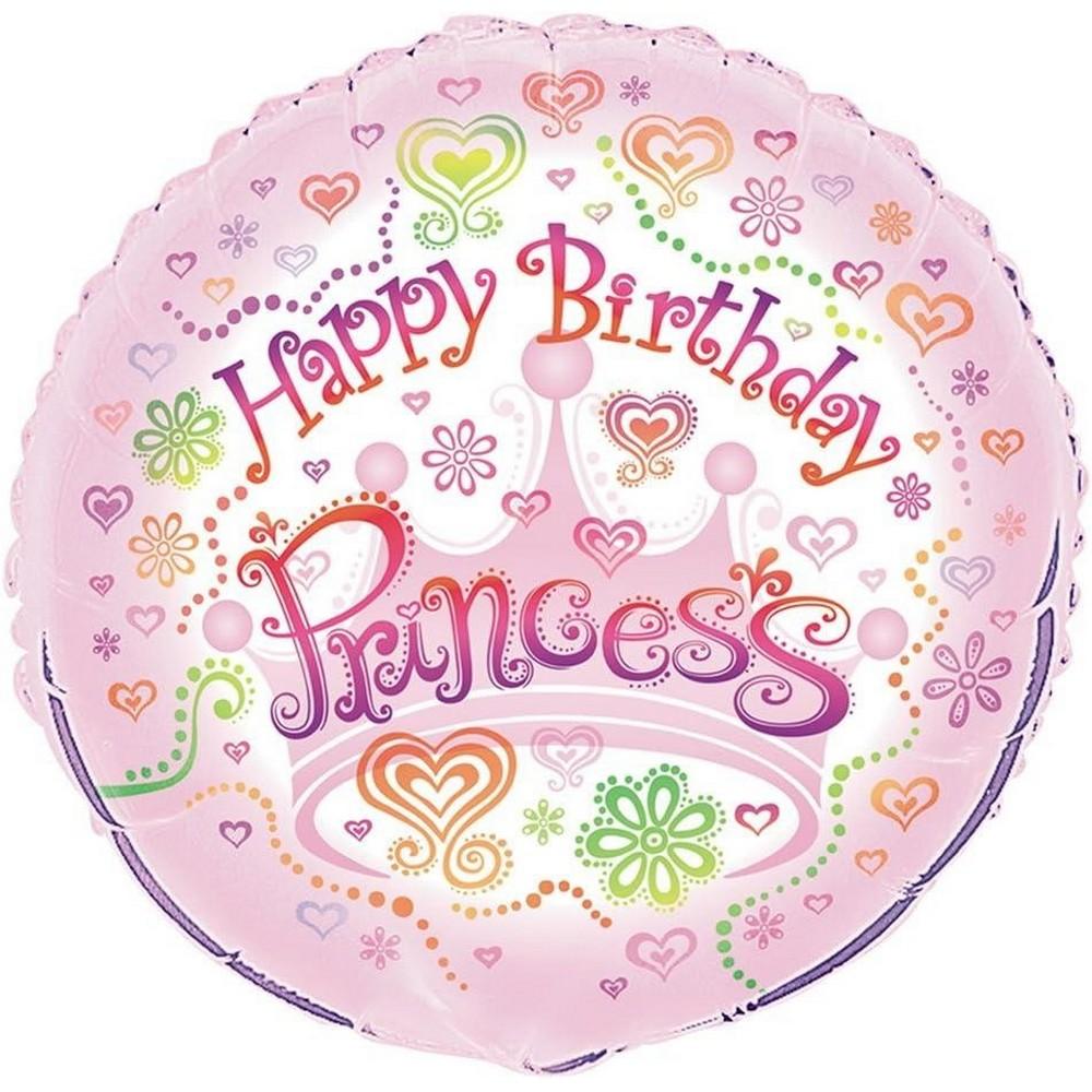 LOL Surprise Princess Diva Happy Birthday Foil Balloon