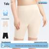 Yalu Women's High-Waist Ice Silk Anti-Chafe Safety Shorts (2-Pack)