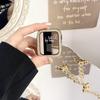 Suitable for applewatchS10/11 double-row drill case Apple Watch iwatch9876se hollow half-pack case