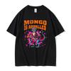 Mongo Is Appalled Princess Donut Funny Cat T Shirt Dungeon Crawler Carl Game Player T-shirts Men Women Oversized Cotton T-shirts