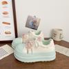 Ugly cute muffin little white shoes women's platform autumn new chic niche Korean version bread shoes versatile sports board shoes