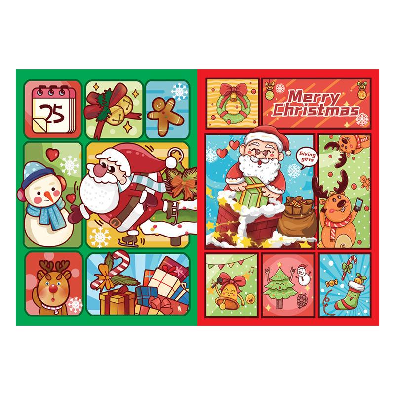 

Високоцінна різдвяна мультяшна канцелярія, сліпий бокс для учнів