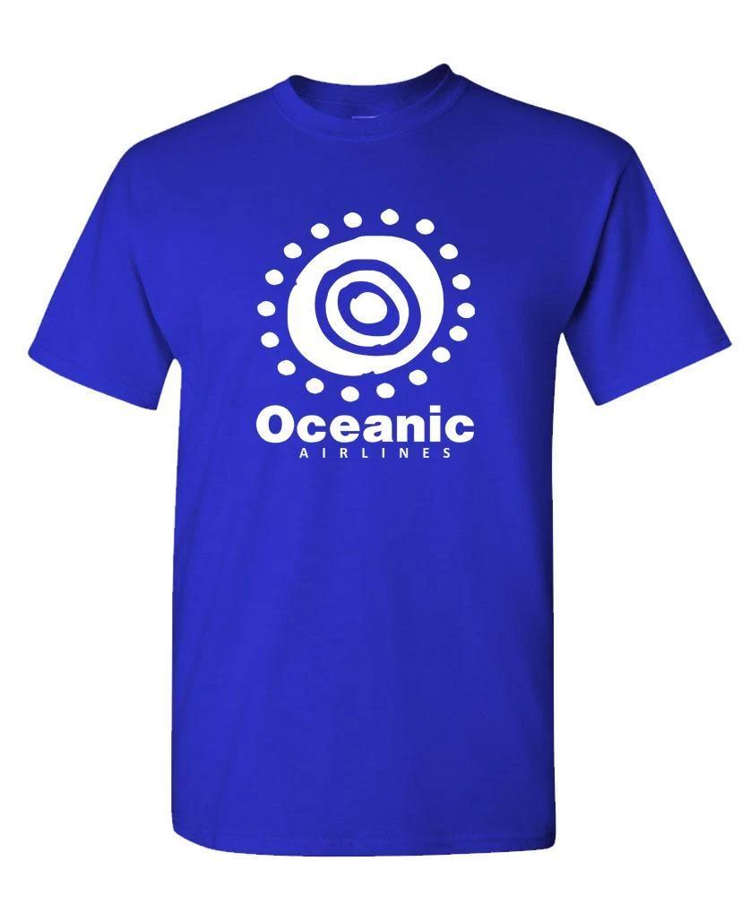 OCEANIC AIRLINES - Unisex Cotton T-Shirt Tee Shirt 4XL