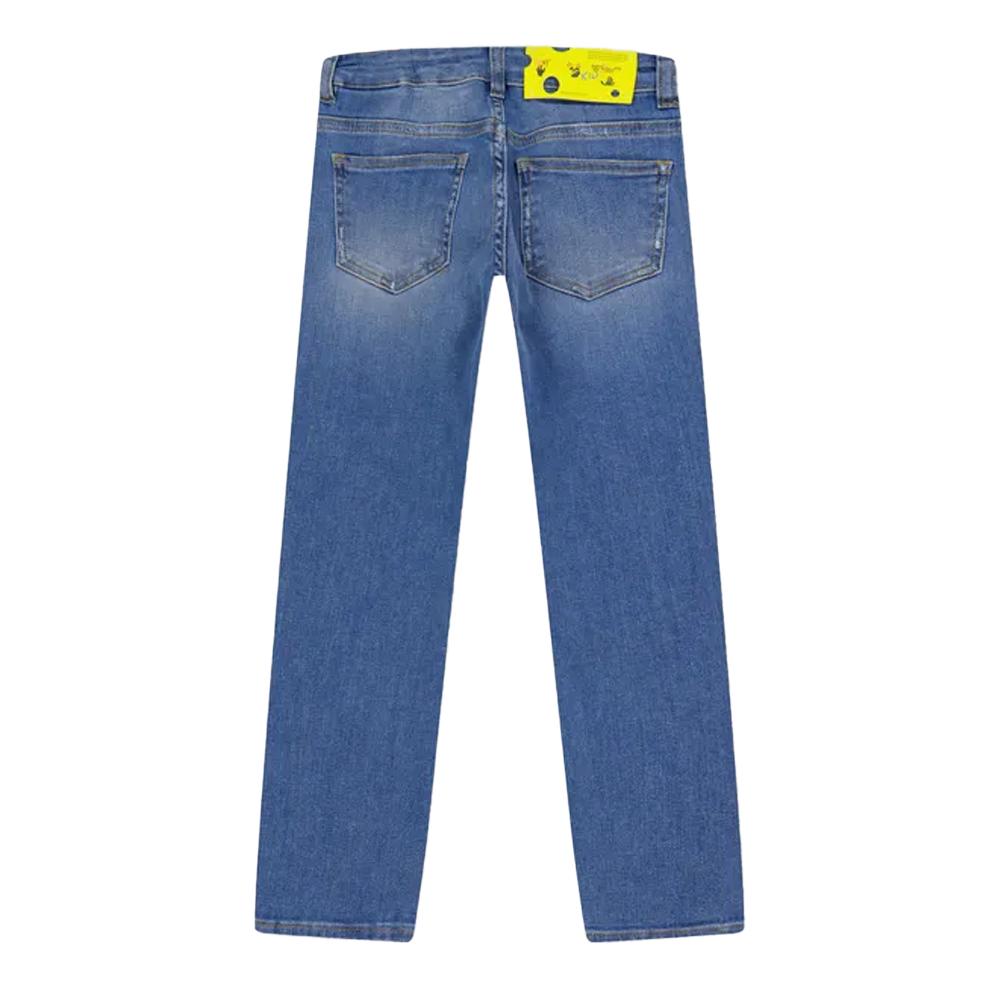 Off White Childrens/Kids Denim Banded Logo Jeans