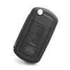 3 Buttons Flip Key Shell Case Fob for Land Rover Range Rover Sport LR3 Discovery