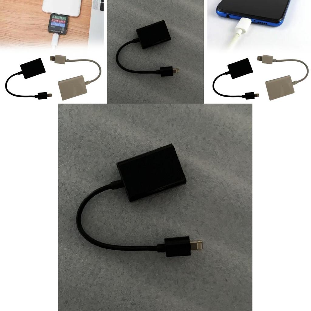 Apple Usb Otg Adapter For Iphone Ipad With Charging And Data Transfer Functionalities For Mobile Users