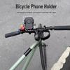 Anti-Shake Motorcycle, Scooter & Bicycle Phone Holder with One-Hand Pickup & Shock Absorption