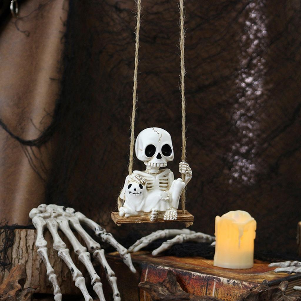 Couple Swing Outdoor Courtyard Home Halloween Atmosphere Decoration Pendant