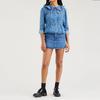 Levis Vintage A-Line Denim Skirt Women Skirts Blue A0986-0000