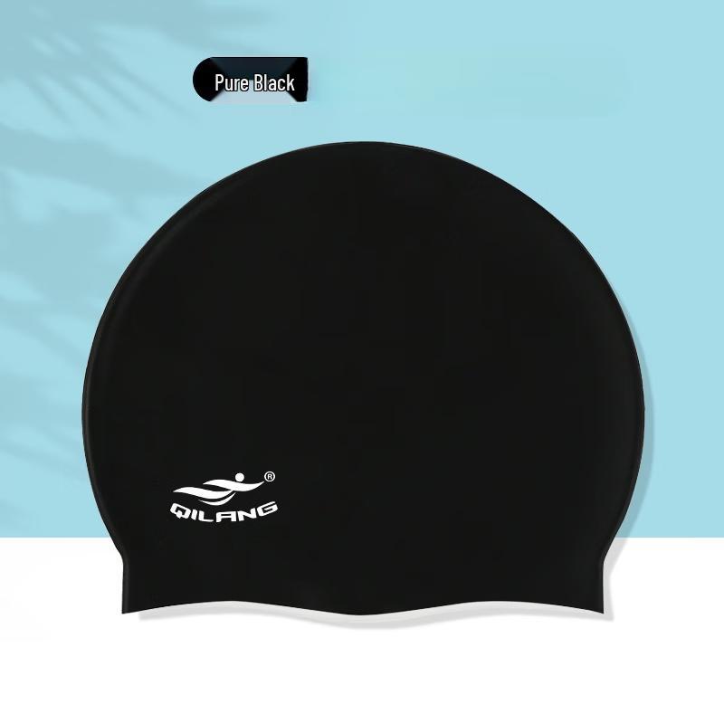 Women s Long Hair Waterproof Swimming Cap (4-Pack)