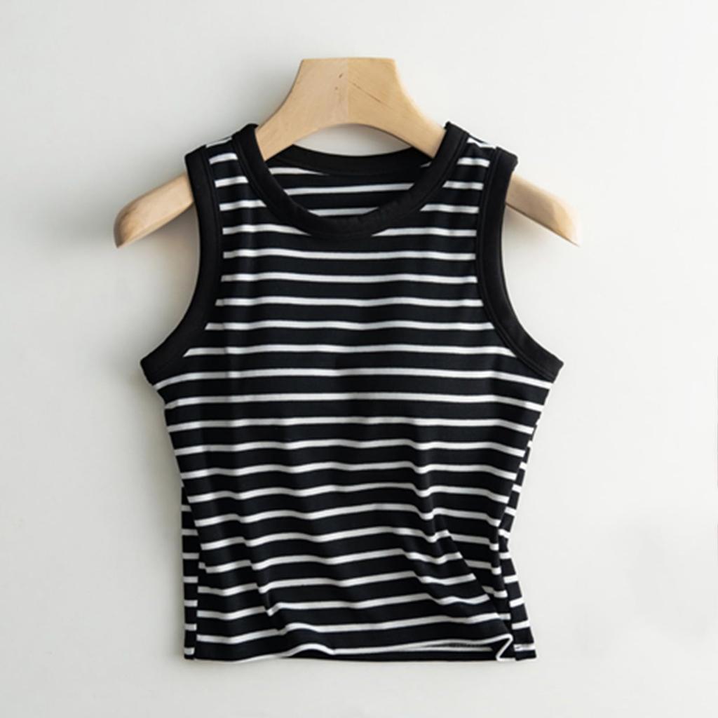 Women's Fashion Non-Steel Ring All-In-One Wth Bra Pads Camisole Vest Bottoming Shirt Sexy Large Size Underwear