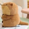 High-Quality Marmot Beaver Hug Food Animal Stuffed Toy Adorable Xmas Birthday Gift Cuddly Lifelike Groundhog Capybara Plush Gift