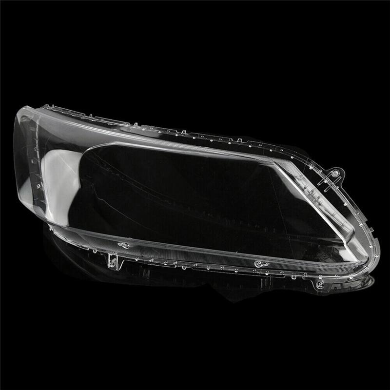 Left Car Headlight Lens Cover Headlight Lampshade Front Light Shell For Honda Accord 2013 2014 2015 2016 Replacement Parts