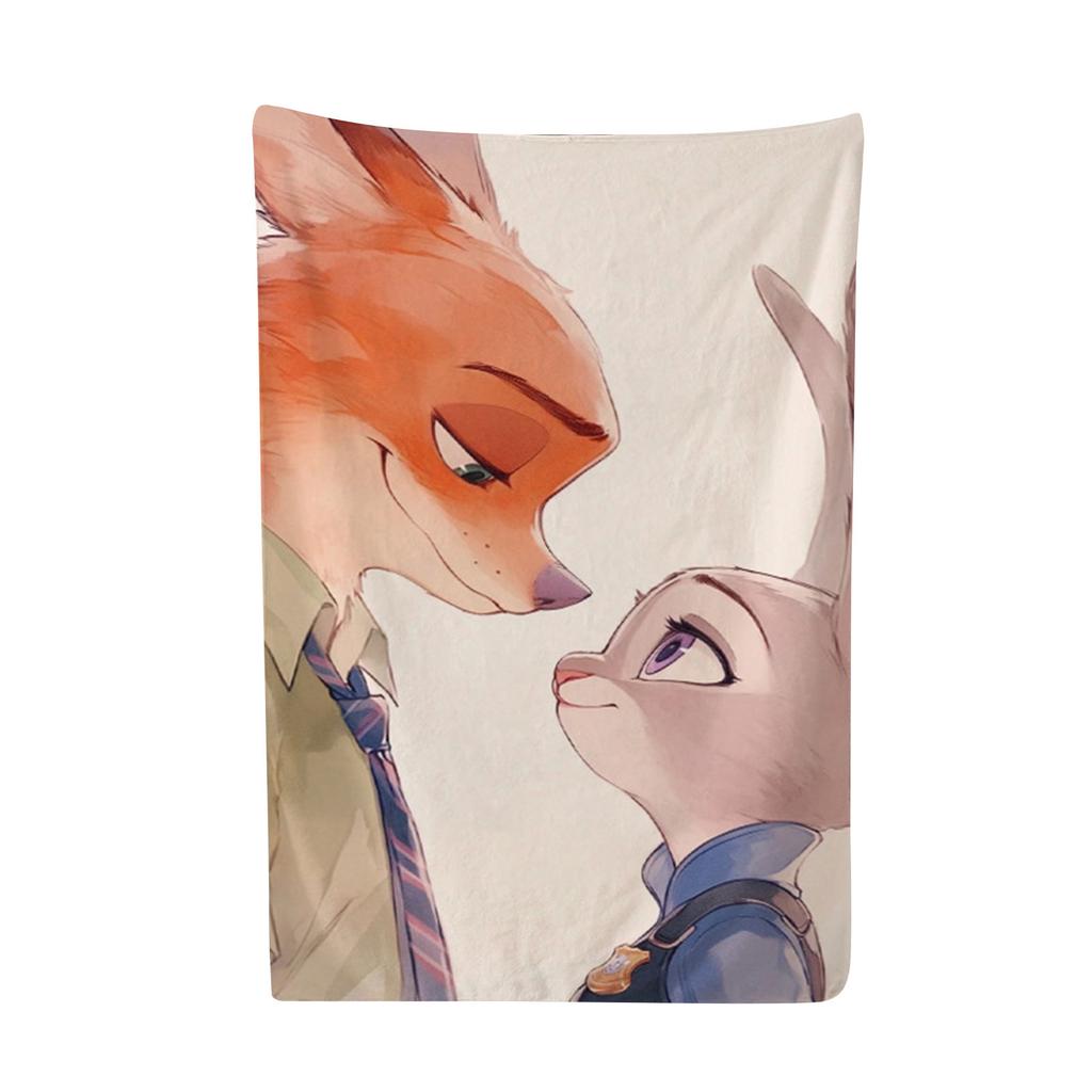 Anime Pattern Blanket Flannel Skin-friendly Non-irritating Suitable For Baby Physique Fans Gift