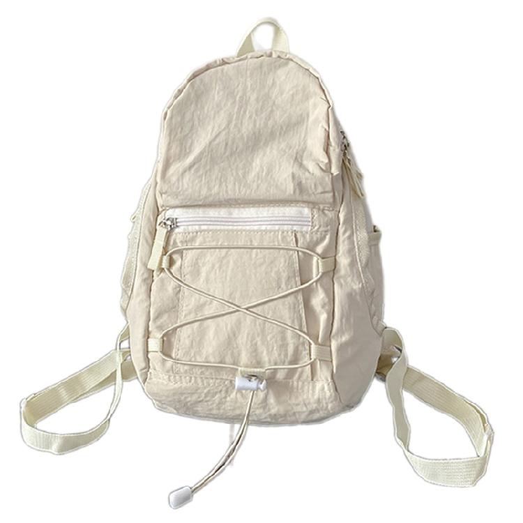 Women Drawstring Backpacks Student School Backpack Man Travel Backpack Youth Daypack Casual Backpacks кремовый/белый