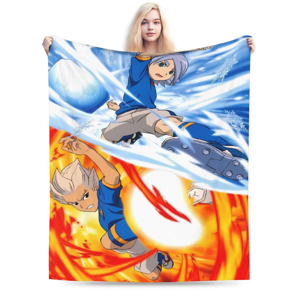 Inazuma Eleven Gouenji Blanket Quality Super Warm  Throw Blanket Spring Boy Girl Outdoor Novelty Bedspread