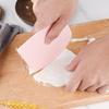 2Pcs Dough Scraper Bowl Food-Safe Plastic Dough Cutter Flexible Bench Multipurpose Food Scrappers For Bread Dough