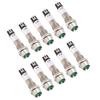10pcs DC 12V Indicator Light Signal Lamp 8mm Mounting Hole Diameter Signal Light