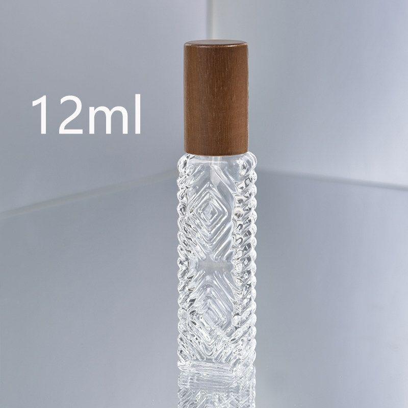 New Travel Portable Sample Wooden Lid Perfume Sub-Bottles
