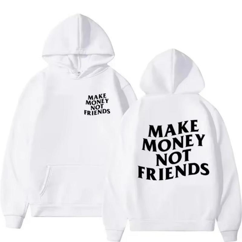 Funny Need Money Letter Printed Hoodie Fashionable Design Men's and Women's Sportswear Oversized Couple Casual Street Hoodie