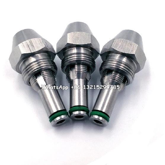 Waste Oil Burner Nozzle Steel Siphon Cone Spray Jet Diesel Heavy Oil Injection Air Atomizing Nozzle Boiler Combustion Nozzle