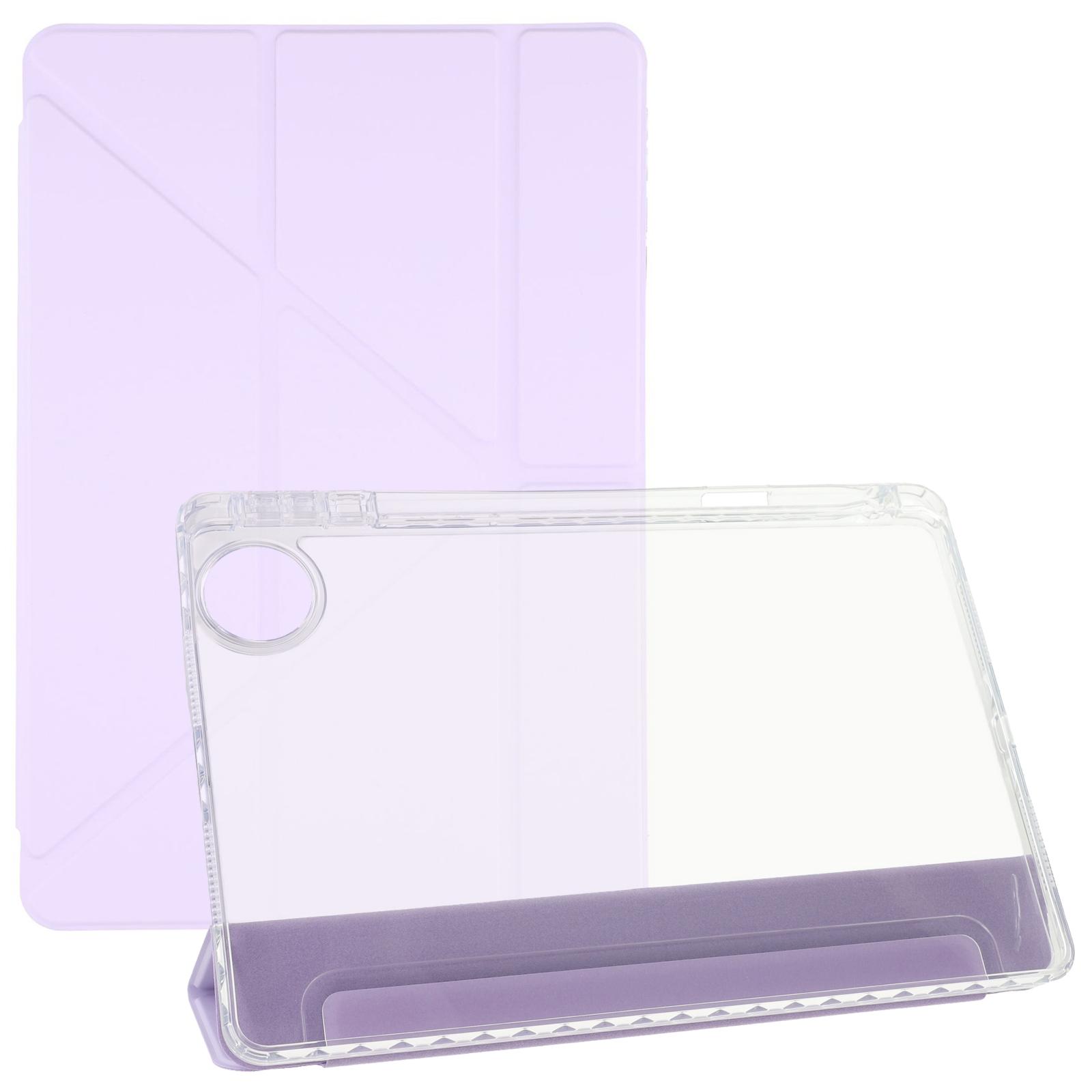 Чехол для Honor Pad 10 из ПУ кожи, подставка-оригами, прозрачная накладка для планшета B