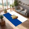 Tappeto in Velluto di Cristallo con Stampa Calcio Everton, Comodo Assorbente d'Acqua Antiscivolo Tappeto per Pavimenti Interni