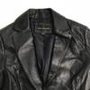 First Avenue Sheepskin Leather Tailored Jacket [Women M/Black] Korea(USED)