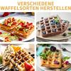 1pc Square Waffle Molds - Non Stick Baking Tray Suitable for Most 4-7QT Air Fryers | Reusable Belgian Waffles, Pancakes, and Egg Beaters | Dishwasher