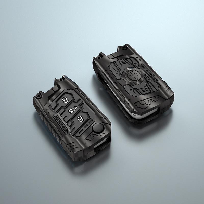 Mecha Style Key Case for Volkswagen Sagitar/Passat/Lavida - 2024 New Year Gift