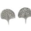 Les Trésors De Lily [L6304] - Silver 'Peacocks' Silver Earrings (rhodium-plated) - 10x8 Mm