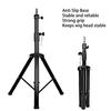 Wig Head Stand Tripod Metal Aluminium Alloy Height Adjustable Mannequin Manikin Training Head Stand