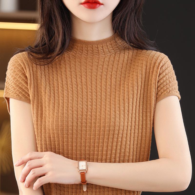 

Летняя рубашка для женщин - 50% шелковая смесь Mulberry | Не мнется и защищает от ультрафиолета | Роскошный легкий топ M мясо коричневый