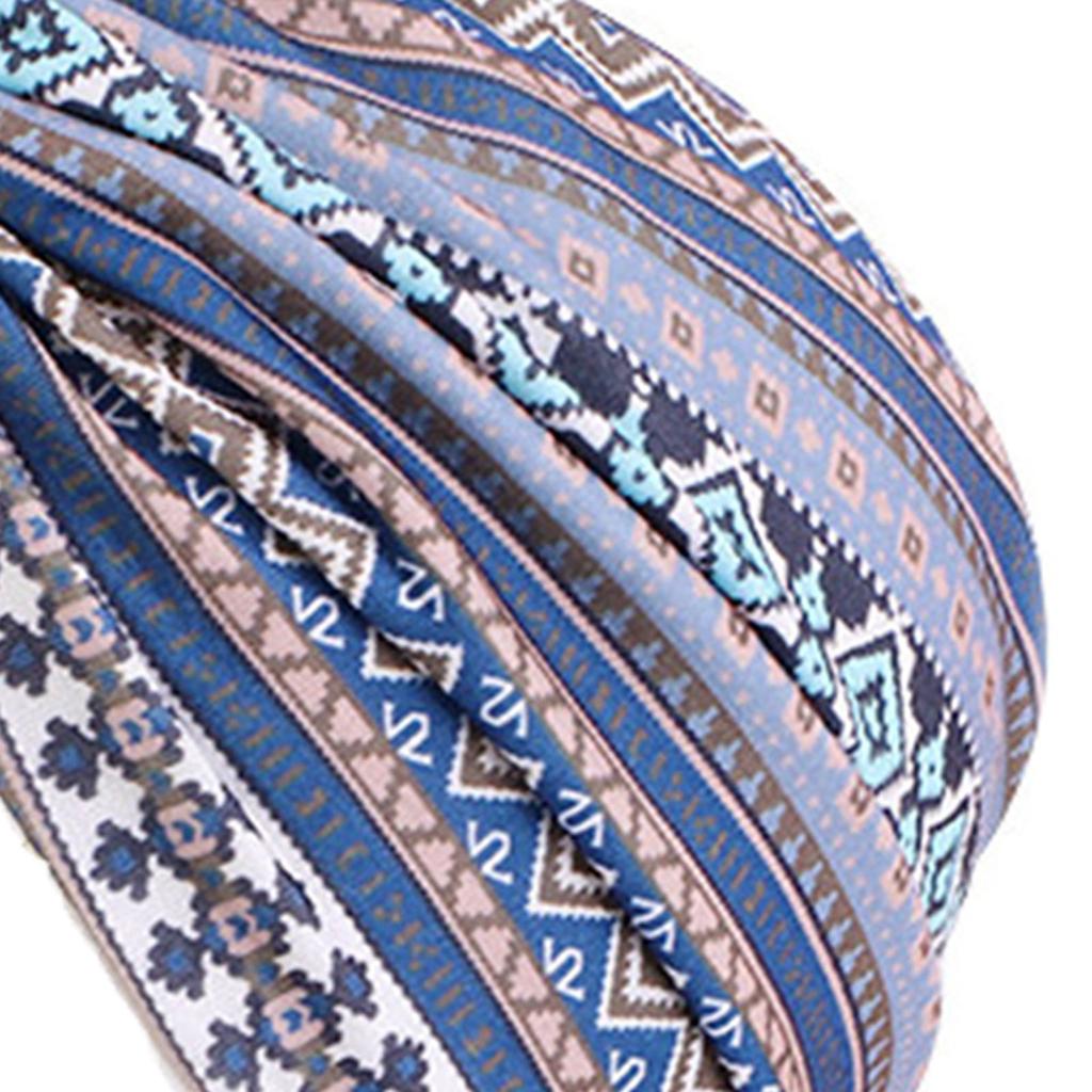 Lot De 5 Bonnets Turban Femme - Coton Extensible - Pour Quotidien, Sport, Chimiothérapie