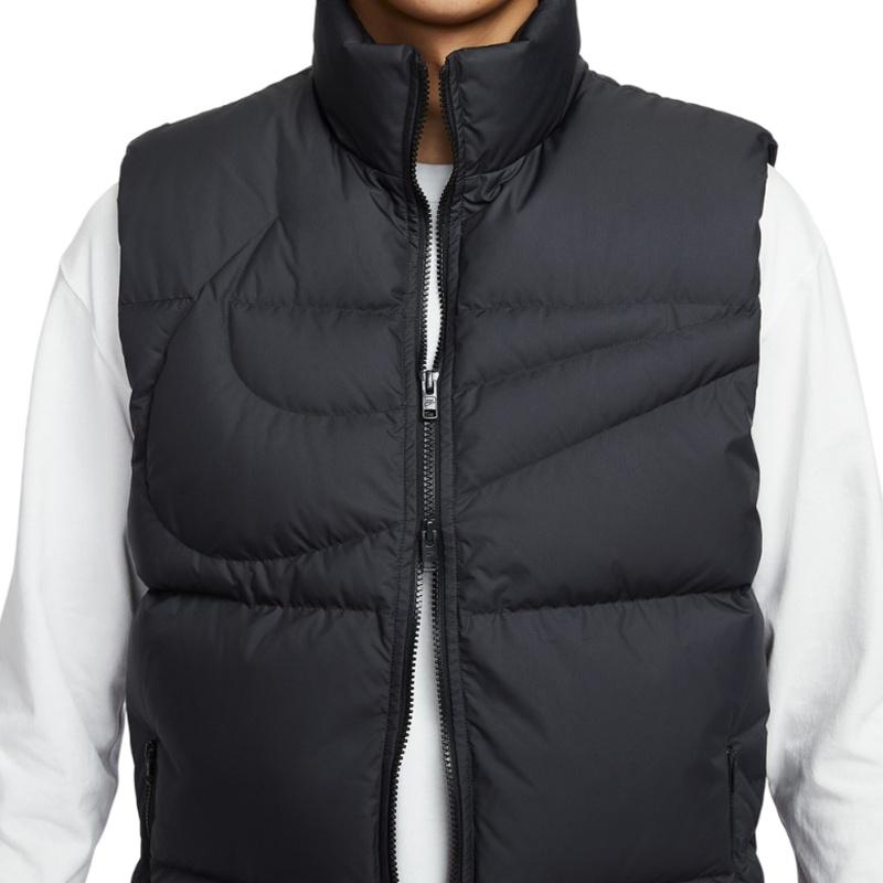 Nike Vests Men's Black Stand Collar Moderate Other IH2369-010