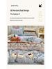 A-Class Mother & Baby 4-Piece Super Soft Puff Cotton Bedding Set: Duvet Cover & Fitted Sheet for Dorms
