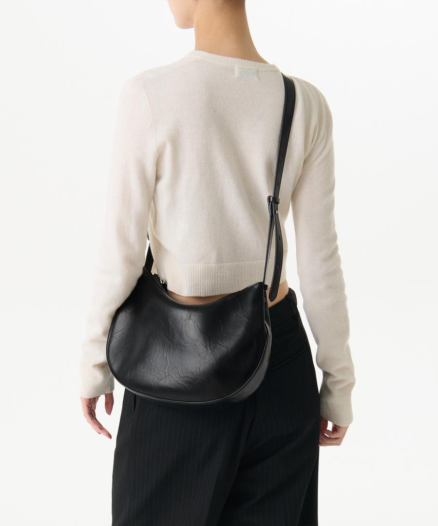 Musinsa Standard Woman Fat Crescent Shoulder Bag [Black]