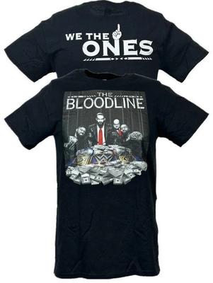 WWE Bloodline Roman Reigns Usos We The Ones Black T-shirt 2025