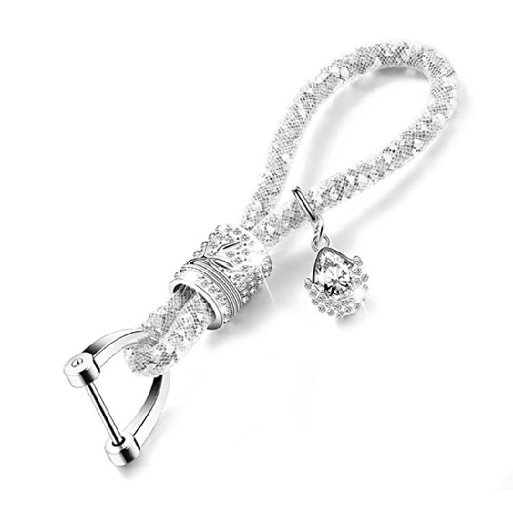 

Creative Fashion Car Rhinestones for Key Chain Bag Pendant Crystal Car fo серебряный