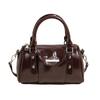 2026  Elegant Retro Niche High-End Oil Wax Leather Handbag For Women Luxury Versatile Trendy Cross Body Handbags